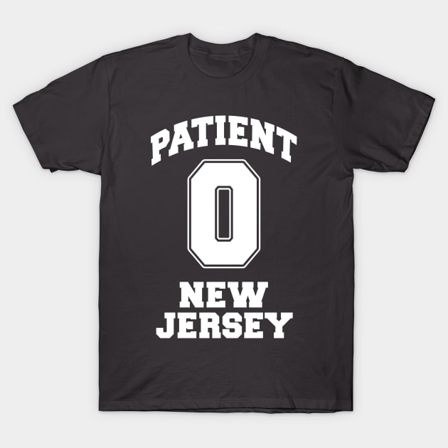 Patient Zero Zombie New Jersey - White T-Shirt by MotiviTees